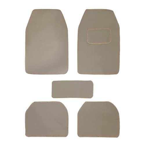 Kingsway Carpet Mats for Honda Accord (Beige Color, Set of 5)