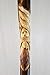 Wood Spirit Walking Stick + Hand carved in Hardwood + Custom Height up to 60