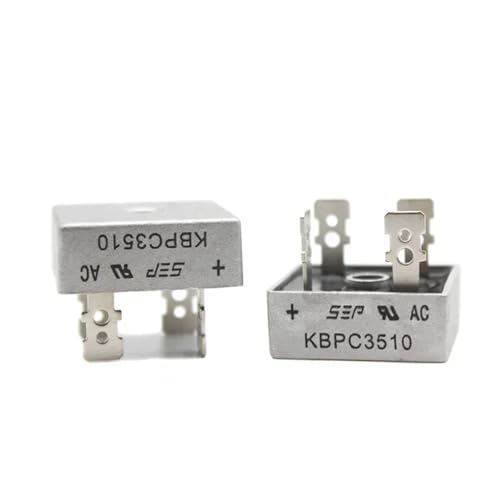 Kit rectificador KBPC3510 35A 100V con rendimiento superior en corriente