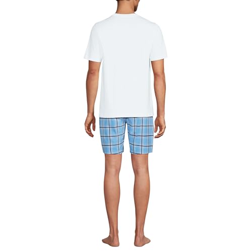 Lands' End Men's Knit Jersey Pajama Shorts Sleep Set2