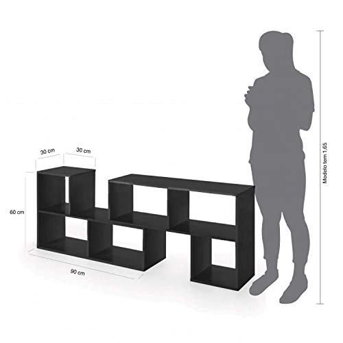Rack e Estante Multiuso Arara MadeiraMadeira Preto