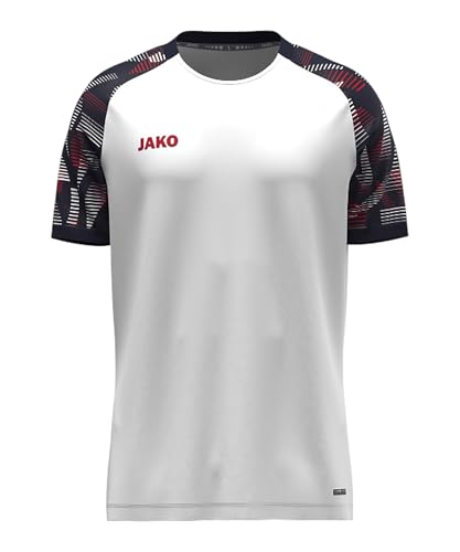 T-Sweatshirt Sonic JAKO Blanc Rouge pour Votre Routine Sportive
