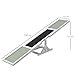 PawHut Hundewippe, Hunde Agility Wippe aus Holz, rutschfest Hunde Agilitäts Rampe für Hunde unter 30 kg, wetterfest Hundetraining Outdoor Hundesport für Balance, 180 x 30 x 30 cm Weiß