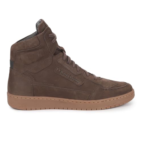 Image of Royal Enfield Mens Street ACE Sneakers Dark TAN EU 45 / UK 11