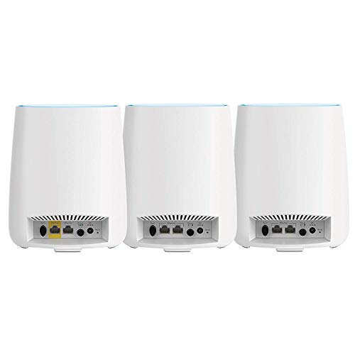 ---Netgear Orbi Ultra-Performance Whole Home Mesh Wifi System - Wifi Router And Two Satellite Extender With Speeds Up To 3Gbps Over 6,000 Sq. Feet, Ac3000 (Rbk53) #TOP1