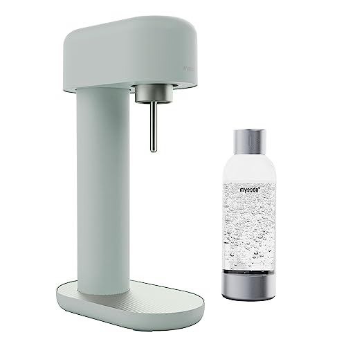 Mysoda Premium Carbonating Bottle 1L Copper - Our Carbonated Water Bottle is Compatible with MySoda and any brands - Quick-Lock Reusable Bottles - Lid and Base Made of Stainless Steel - BPA Free