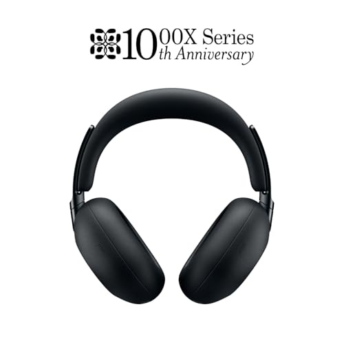 Image of Sony 1000X THE COLLEXION Wireless Noise Cancelling Headphones, Luxury Comfort with Curated Materials, HD NC Processor QN3, 12 Microphones, Spatial Audio, Mastered by Engineers, 24-Hour Battery, Black | Luxury Design with Premium Materials, Bespoke 30mm Driver Co-Tuned with Mastering Engineers, Spatial Audio with 360 Upmix