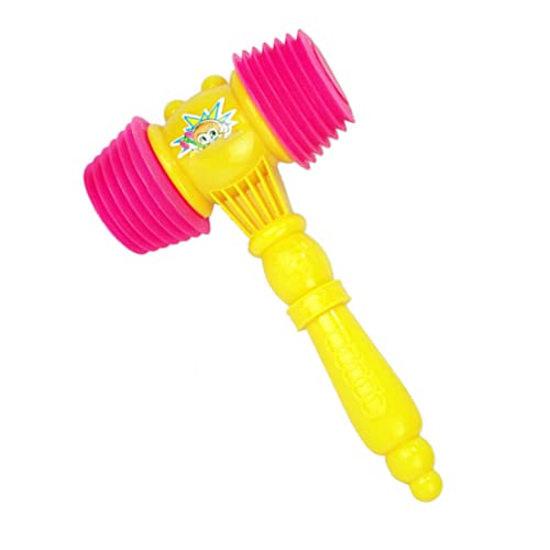 SMELEYOU Squeaky Hammer Plastic Gavel Squeaky Toy Whistle Sound Toy for Kids Baby and Party Favors Toy Hammer Inflatable Hammer