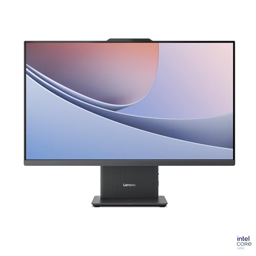 Image of Lenovo IdeaCentre 27 inch FHD IPS All-in-One Copilot+ PC Desktop Computer Intel Core Ultra 5 226V 16GB RAM 512GB SSD Luna Grey