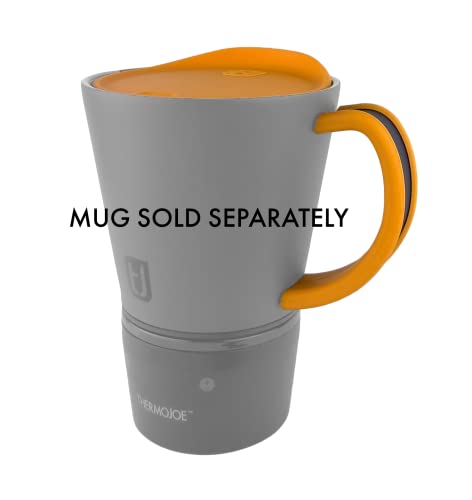 Thermojoe Silicone Lid And Handle Set Desk Mug - Lid And Handle Only (Orange) #TOP1