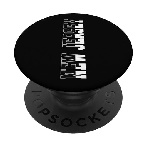 Vintage New Jersey Varsity NJ Hometown Pride Nueva Jersey PopSockets PopGrip Adhesivo