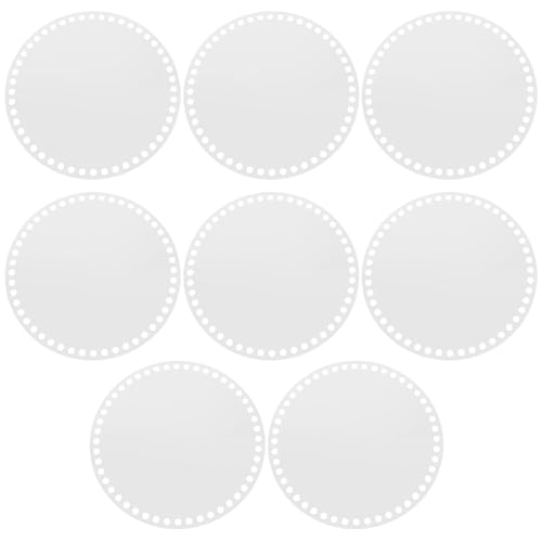 Fond rond acrylique transparent 2mm robuste et stable de 18 cm pour paquet crochet - 2