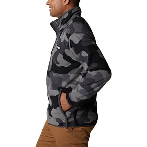 Columbia Back Bowl™ Fleece Leve, Preto Mod Camuflado/Tubarão, XXG