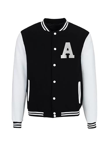Image of Koverify Unisex Adult Cotton Blend Standard Length Letterman Jacket
