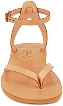 Minimalist barefoot Men Leather Sandals, Ankle Strap, Barefoot St...