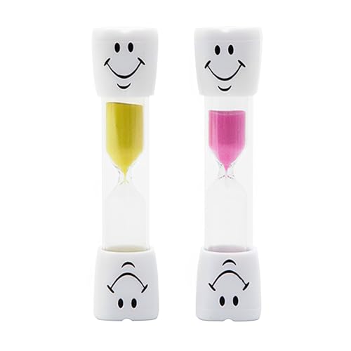 2 Stück Sanduhr Timer,Sanduhr Zähneputzen Kinder,2-Farben-Sanduhr-Timer,Sanduhr 3 Minuten,Leicht und Tragbar,für das Zähneputzen mit KindernEieruhr, Teeuhr,Spiele,Kochen,Büro,Home Timer(Gelb,Rosa) 2 Stück Sanduhr Timer,Sanduhr Zähneputzen Kinder,2-Farben-Sanduhr-Timer,Sanduhr 3 Minuten,Leicht und Tragbar,für das Zähneputzen mit KindernEieruhr, Teeuhr,Spiele,Kochen,Büro,Home Timer(Gelb,Rosa)