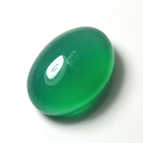 Onyx vert naturel cabochon Haqiq certifié sans traitement pour bijoutier - 2