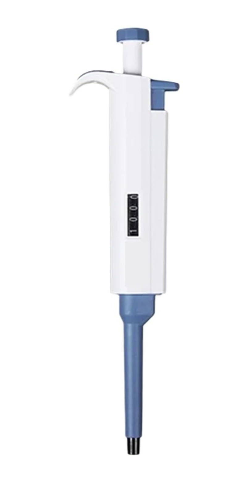 Pipeta, Micropipeta ajustable manual de un solo canal de laboratorio de 0,5 a 10 ul, pipeta de número continuo, suministros de laboratorio