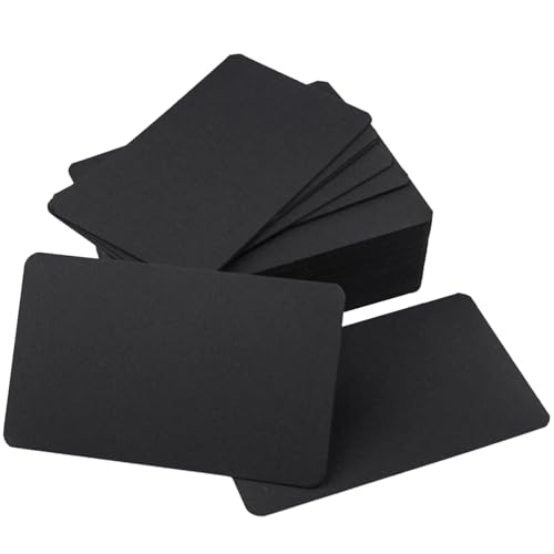 100 Blatt Visitenkarte, 54 x 88 mm, leere Karte, Kartenspiel,...