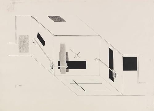 Toile El Lissitzky 60x90cm pour sublimer la déco d'un salon moderne