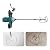 NeNchengLi 2100W Handheld Concrete Mixer Handheld Cement Mud Mixer Portable Electric Concrete Plaster Mud Paint Mortar Mixer Machine 6 Speed Adjustable