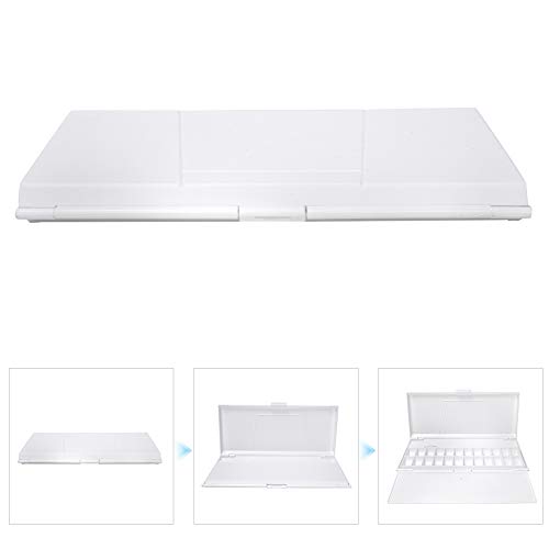 Palette Ad Acquerello, Tavolozza della Palette di Vernice in Plastica con 24 Griglia per la Pittura