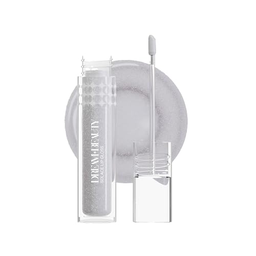 Image of Dream Beauty Solace Lip Gloss | Clear Gloss | Non-sticky transparent vegan collagen lip gloss with Hyaluronic Acid and Vitamin E for Hydrated, Plump and Smooth Lips | Luxurious Application Long-Lasting Soft and Fuller Lips | 4.7 ml (Luna)