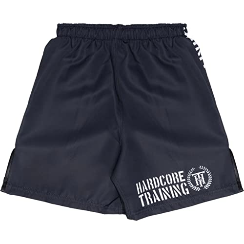 Hardcore Training Kids Boxing Shorts Helmet Black Fight Kickboxing BJJ Fitness Running Workout Exercise Sport Clothing2