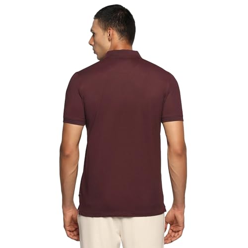 Image of blackberrys Men's Slim Fit Solid Polo T-Shirts