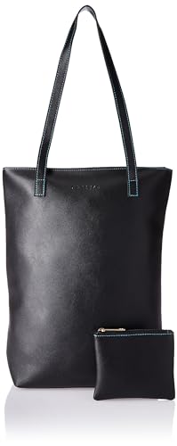 Caprese womens ZYLA T Large BLACK Tote Bag (B0CHQX11WQ) Amazon Price History, Amazon Price Tracker