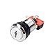 EG STARTS Arcade botones de cromo plateado 5V / 12V LED de...