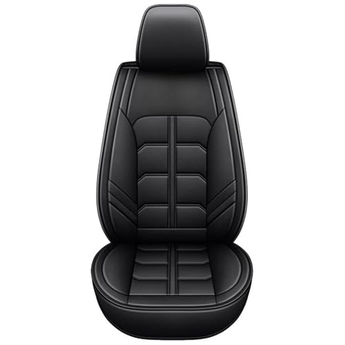 Housse de siège de voiture haute finition pour Peugeot 207 et 308 confort noir