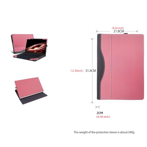 Funda para laptop Lenovo ThinkPad X1 Carbon 14ʺ PU Cuero Rosa miniatura 2