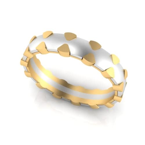 18KT (750) Yellow Gold Ring For Women-H-056-L