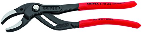 KNIPEX Tools - Pipe Gripping Pliers With Serrated Jaws (8101250SBA)