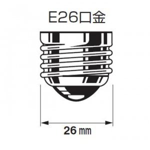 Amazon | パナソニック 50個セット 電照用電球 40形 60ミリ径 E26口金