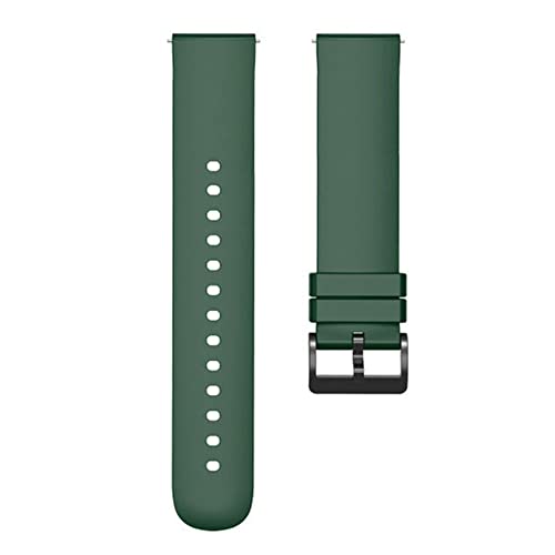 Flenco 20mm Replacement Silicone Strap For Amazfit GTS/Amazfit GTS 2 Mini/GTS 2 / GTS 2e / Amazfit Bip/Bip Lite/Bip S/S Lite/Bip U/U Pro/Amazfit GTR 42mm / Replacement Watch Band - Image 3