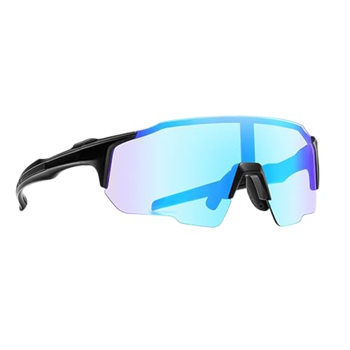 Gafas de sol de ciclismo – Gafas deportivas | Gafas de correr fotocromáticas antirreflejos | Gafas de protección UV con tecnología de lente adaptativa de luz para senderismo, pesca de montaña, correr