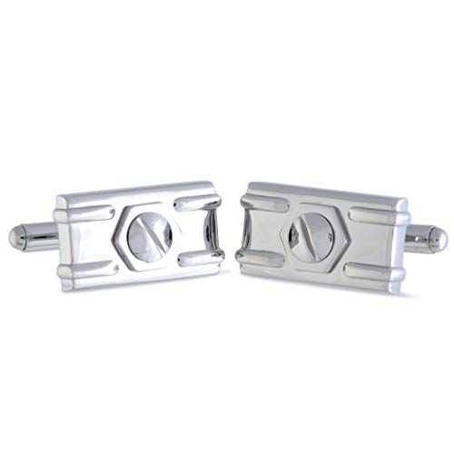 CHARRIOL Rotonde Stainless Steel Rectangle Cufflinks