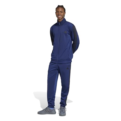 Image of adidas Mens Basic 3-stripes Tricot Track