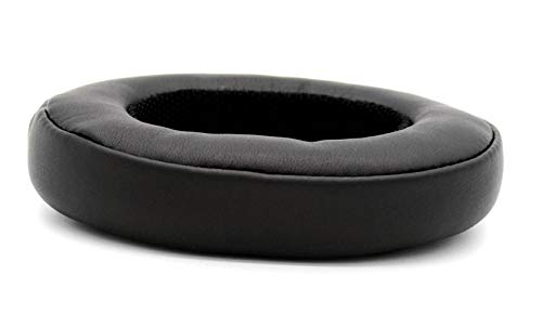 Earpadz Replacement For Skullcandy Crusher Earpads, Wireless Headphone Accessories, Protein Leather Ear Pad Cushion Parts, Black, 1 Pair #TOP3