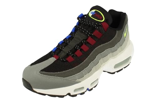 Nike FN7801-001 Air MAX 95 Next Nature Hombre Black/Volt-Photon Dust-LT Smoke Grey EU 40