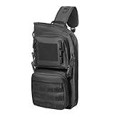 PSKOOK Archery Back Arrow Quiver | Adjustable Ambidextrous Dual-Sided Carry for Compound/Recurve Bows, Hunting & Target Practice (Black)