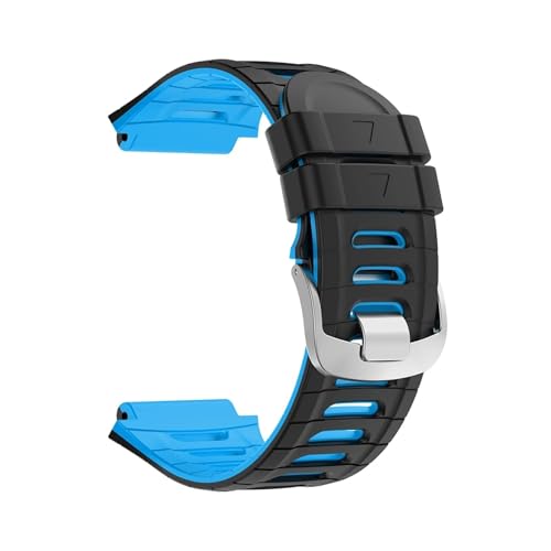 [�����ȓX] Garmin Forerunner 920XT�p �����p�o���h �A�N�Z�T���[ �V���R���X�g���b�v ���߉\ �X�|�[�c�t�B�b�g(Black blue)