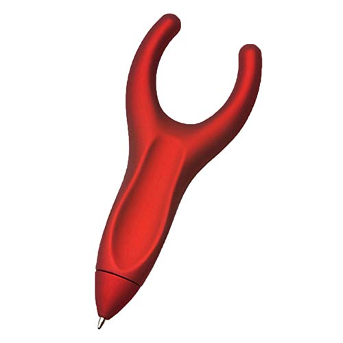 Stylo rouge ERGO-SOF ergonomique pour écriture confortable