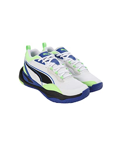 Image of Puma Playmaker Textile Mid Boot Lace Up Mens Casual Shoes