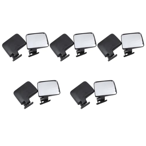 Miroirs de voiturettes de golf pliants universels contre les angles morts (5x)