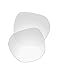 EZReplace Lenses Replacement for Prada VPR 10ZF 54mm Sunglasses (Non-Polarized Lenses) - Fits Prada VPR 10ZF 54mm Frame (Crystal Clear)