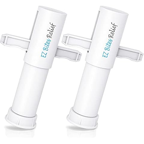 Trobing Bug Bite Suction Tool, 2 Pack Venom Extractor Sucker, Bee Sting Bite Relief, Easy to Use, Natural Itch Relief, Reduces Pain and Swelling, First Aid for Hiking, Backpacking and Camping Cover