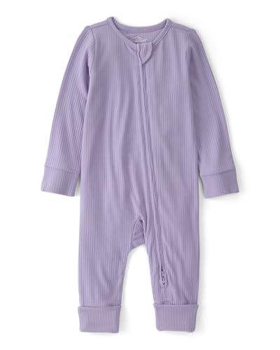 Image of Carter's Baby Girls' Purelysoft Sleep and Play Pajamas
